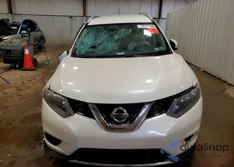 2016 Nissan Rogue S z USA, uszkodzony, nr VIN KNMAT2MV6GP602190